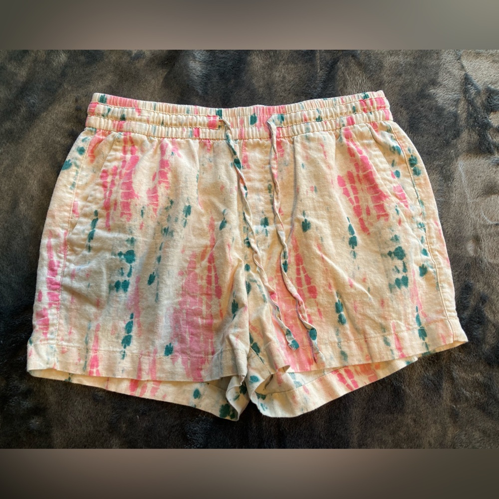 OLD NAVY size small shorts pink blue and off white